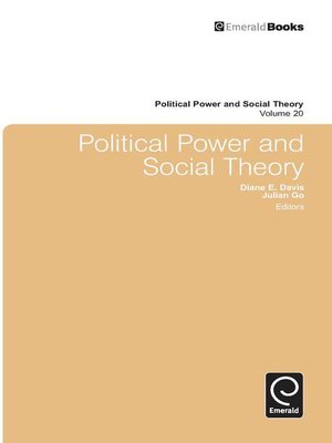 cover image of Political Power and Social Theory, Volume 20